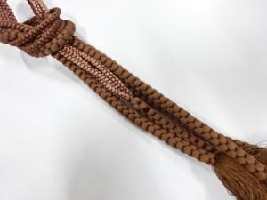 正絹　手組帯締め